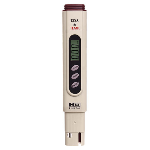 TDS-4TM: Pocket-Size Meter with Digital Thermometer