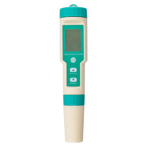 7 in 1 Salinity/PH/TDS/EC/ORP/S.G/TEMP Water Quality Meter Tester