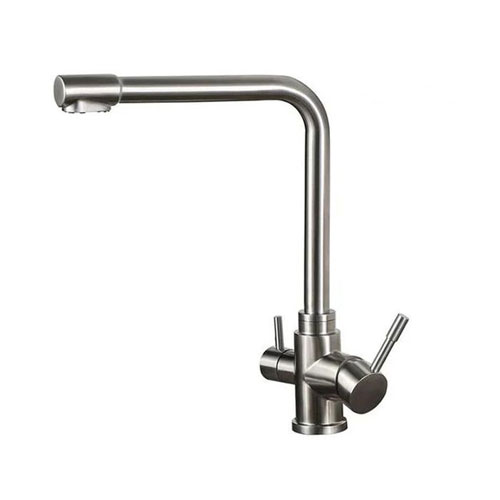 Sasani Brushed 304 Stainless Steel 3-Way Tap (Triflow Filter Tap)