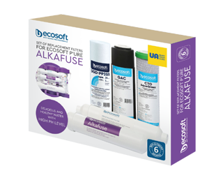 Ecosoft P'URE Alkafuse Replacement Filter Pack (6 Months)