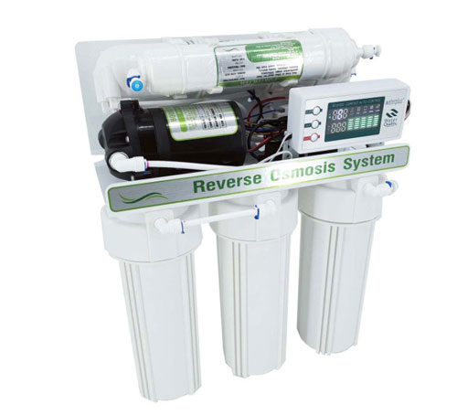 Aquarius 5 Stage LCD Reverse Osmosis Water Filter System + Di (200 GPD)