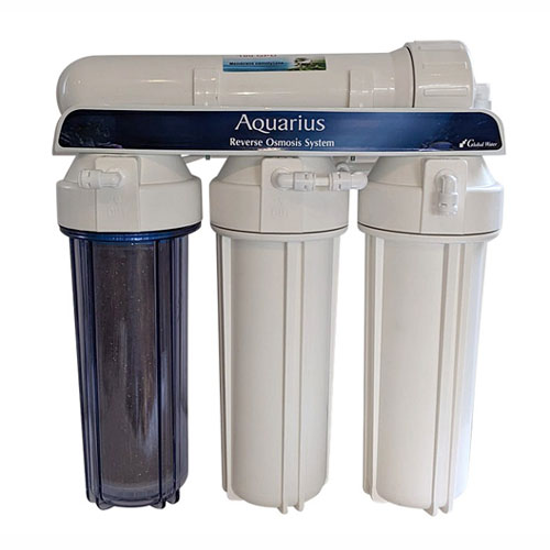 Aquarius Pure 4 Stage Reverse Osmosis Water Filter System + Di (800 GPD)