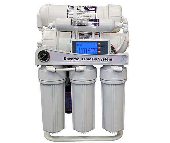 DW Light Commercial Direct Flow Reverse Osmosis Filter + Booster Pump (1,600 GPD)