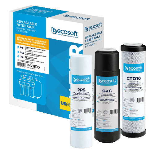 Ecosoft Pro Replacement Filter Set (6 Months)