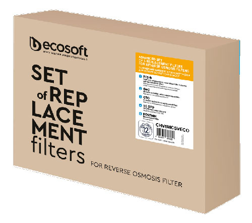 Ecosoft Pro Replacement Filter Set (12 Months)