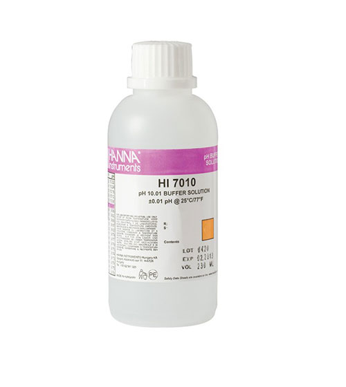 10.01 pH Buffer Solution 230ml bottle (HI-7010M)