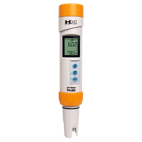 PH-200: Waterproof pH Meter